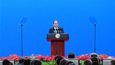 متحدث الرئاسة: السيسى يدعو للتحرك الجماعي لتنفيذ ما تم التوافق عليه في قمة بكين