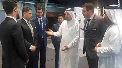 بالصور: جناح وزارة الرياضة في افتتاح المعرض الدولي للرياضة واللياقة البدنية ISF بدبي