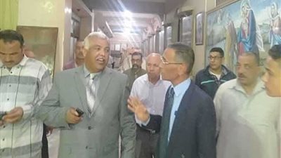 رئيس مدينة الصف يقدم التهنئة الاقباط بمناسبة عيد القيامة المجيد