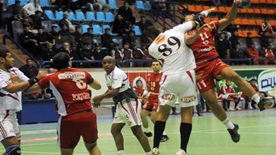 الأهلي يصطدم بالزمالك في نهائي دوري محترفي اليد