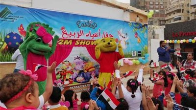 بأعلام مصر.. الاحتفال بأعياد الربيع داخل نادي المهندسين بالإسكندرية