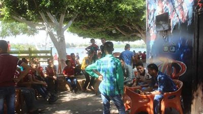 مواطنو كفر الشيخ يتوافدون على الحدائق.. و