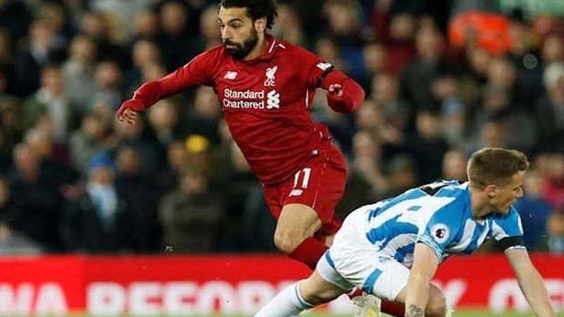 محمد صلاح يسجل هدفه