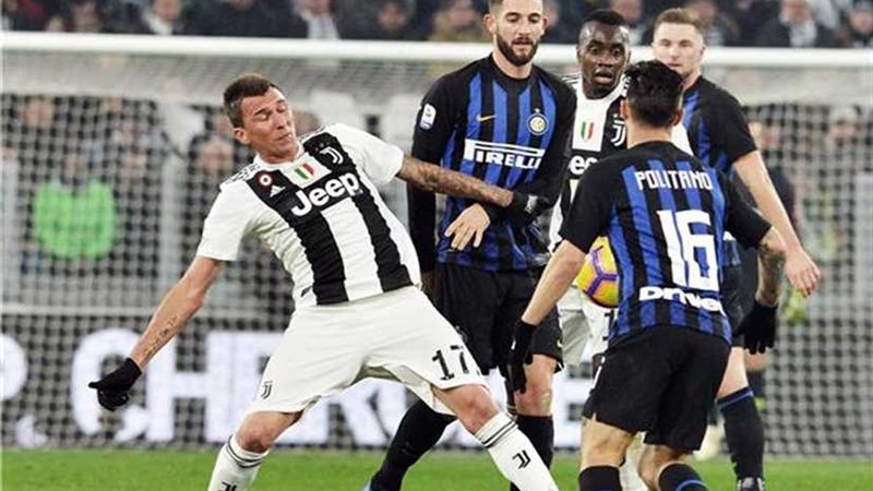 صدام إنتر ميلان ويوفنتوس