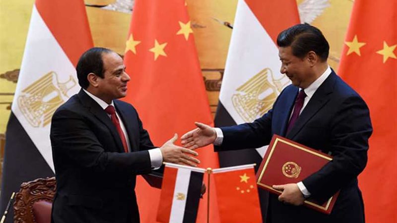 العلاقة بين مصر والصين..