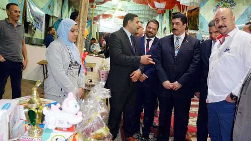 افتتاح معرض أهلا