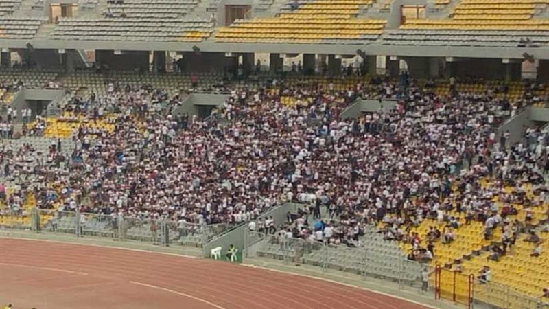 أول صور لجماهير الزمالك