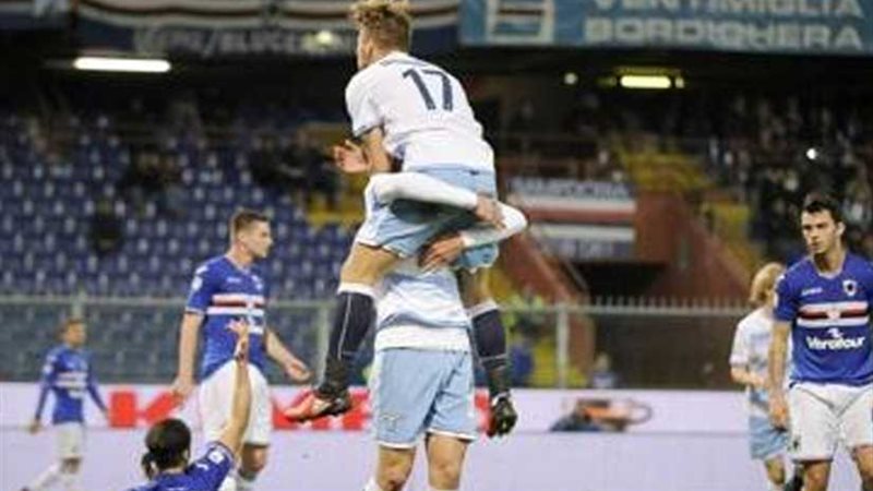 لاتسيو يفوز على سامبدوريا