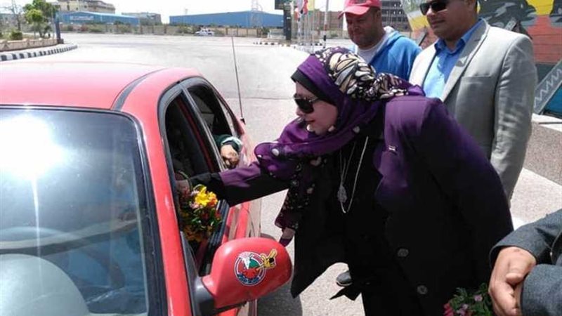 رئيس مدينة جمصة تستقبل