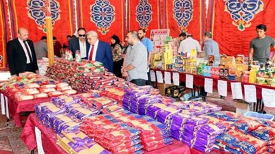 نائب رئيس جامعة طنطا يفتتح معرض 