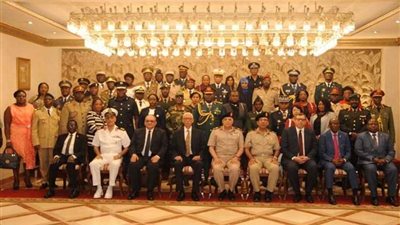 القوات المسلحة تحتفل بتخرج 6 دورات تدريبية للدارسين الوافدين من 36 دولة إفريقية