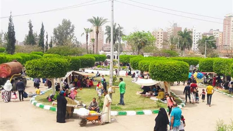 حدائق الدقهلية تستقبل