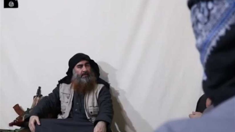 تزامن ظهور زعيم تنظيم