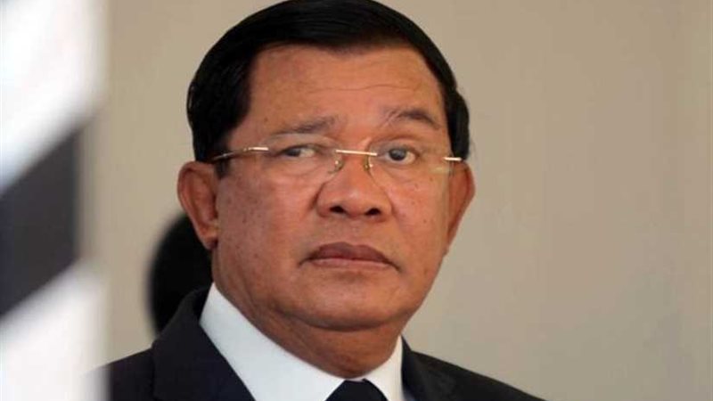 رئيس كمبوديا يعلن