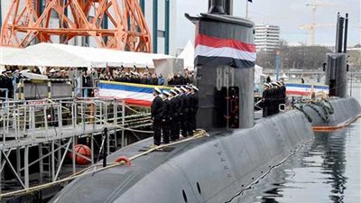 مصر تحتفل بتدشين الغواصة الثالثة من ألمانيا في مراسم رسمية