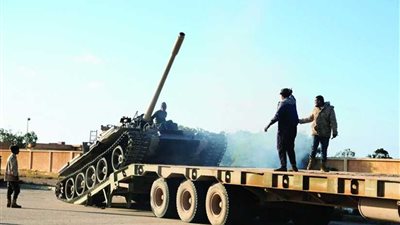 هجوم مباغت من الجيش الليبي على الميليشيات في 