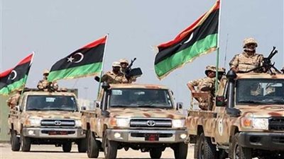 اللواء 73 بالجيش الليبى يصد هجوم ميليشياوى قرب كوبري سوق الأحد