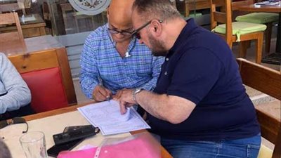 بالصور: ناصر زهران مديرا فنيا للإسكواش بنادي سموحة