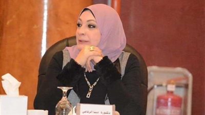 دينا الرفاعي توجه الشكر لأندية دوري الكرة النسائية