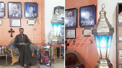 شحاتة المقدس يحتفل بقدوم رمضان (صور)