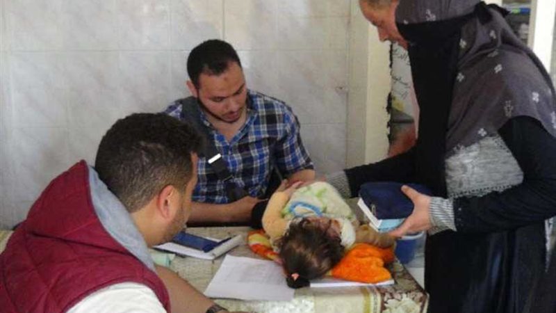 القوافل الطبية لجامعة