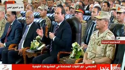 السيسي: المصريون قادرون على التغيير ولن يسمحوا لأحد بانتهاك حقوقهم