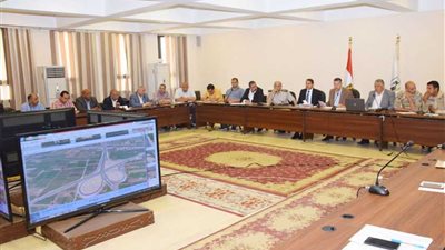 محافظة بنى سويف :100% نسبة تنفيذ محور عدلي منصور ودخوله الخدمة قريباً