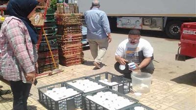 إعدام 90 كيلو أغذية فاسدة بالمنصورة