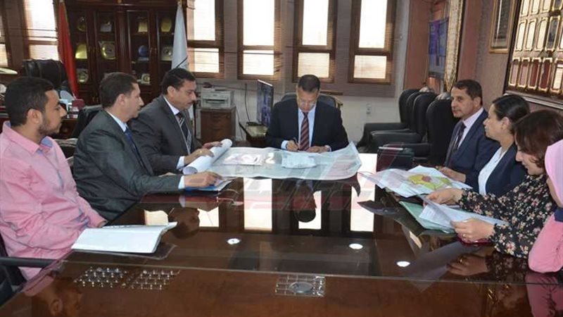 محافظ بني سويف يعتمد