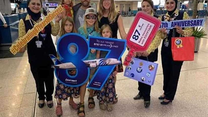 مصر للطيران تحتفل