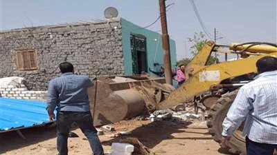إزالة 35 تعديا وبناء مخالفا خلال أسبوع في الغربية