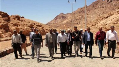 انتهاء المرحلة الأولى من تطوير وادي دير سانت كاترين