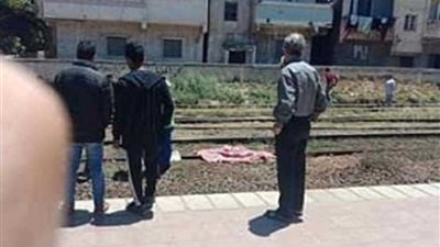 مصرع شخص تحت عجلات قطار أبي قير شرق الإسكندرية