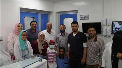 جامعة المنصورة تعلن نجاح أول حالة زرع نخاع بمستشفى الأطفال