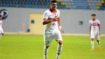 عمر السعيد يسجل الهدف الأول للزمالك