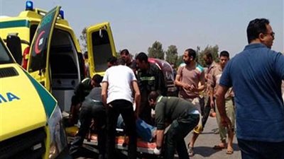 مصرع ٣ أشخاص وإصابة ١٥ آخرين في انقلاب سيارة ربع نقل بديرمواس