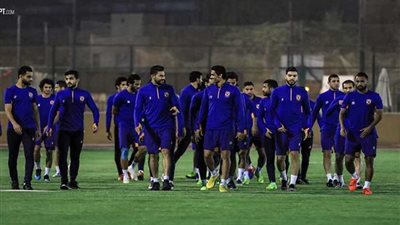 شاهد.. تدريبات خططية في مران الأهلي استعدادا لمواجهة سموحة