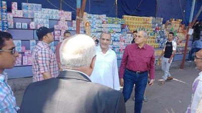 محافظ الجيزة يقود حملة لإزالة المخالفات بحي شمال الجيزة