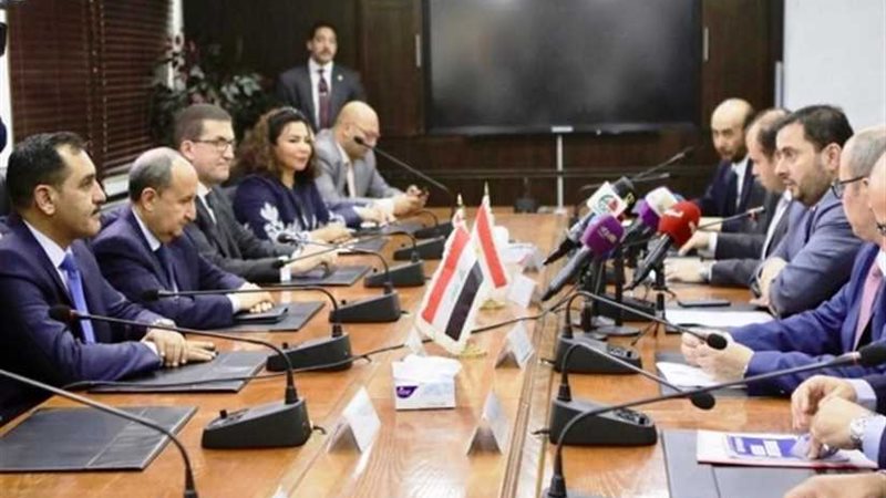 وزراء تجارة مصر والأردن