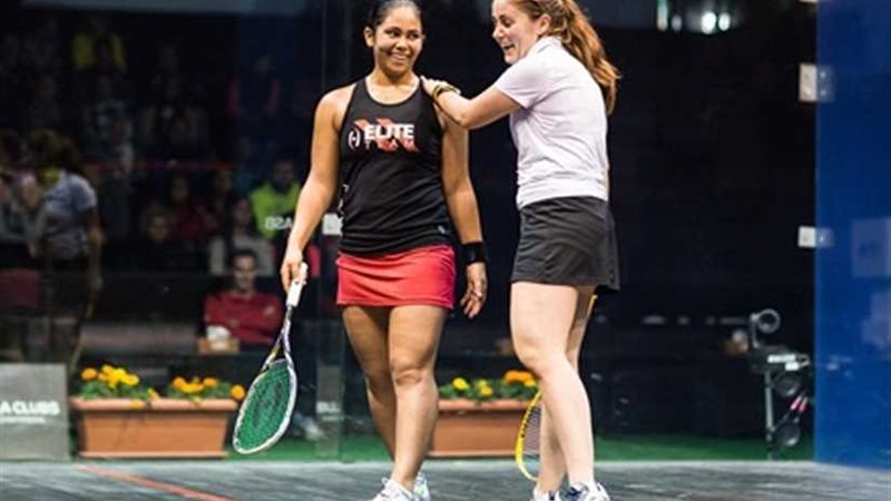 اللاعبة المصرية سلمى