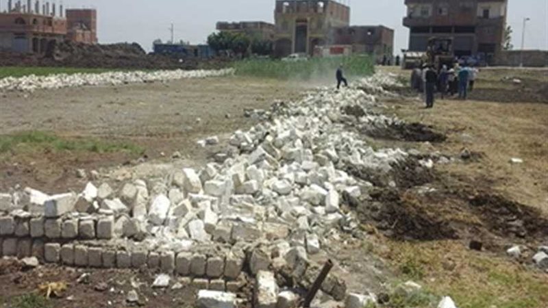 إزالة 35 حالة تعدٍ