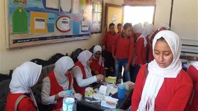 الانتهاء من مسح أكثر من أربعة عشر ألف طالب ضد فيروس 