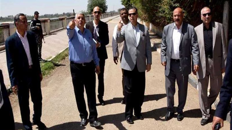 محافظ بني سويف يتابع