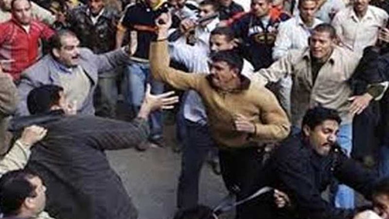 مشاجرة نارية بسبب