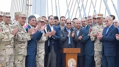 مدبولي يٌشيد بافتتاح محور روض الفرج وكوبري 