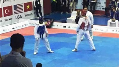 انتهاء أزمة ثنائي التايكوندو في بطولة العالم