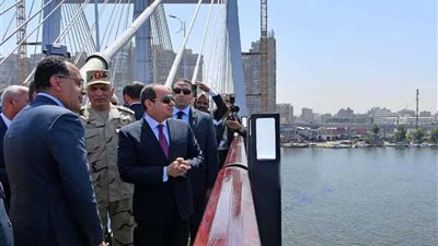 عبد الرحيم كمال: محور روض الفرج إنجاز غير مسبوق