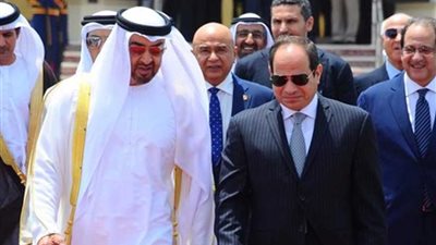 ولي عهد أبوظبي يصل القاهرة للقاء الرئيس السيسى
