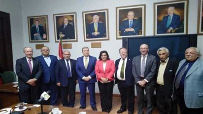 الزراعة تستعرض خطة تنمية الثروة الحيوانية لوفد إيرلندي