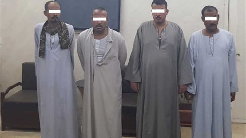 ضبط 4 متهمين بالشرقية